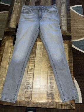 Joe's Jeans Light Grey Skinny Stretch Jeans